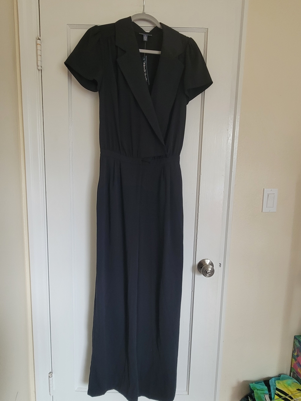 NWT Black ModCloth Made for Success Jumpsuit Size 4